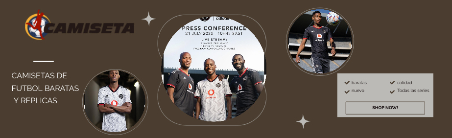 camiseta Orlando Pirates 2022 2023